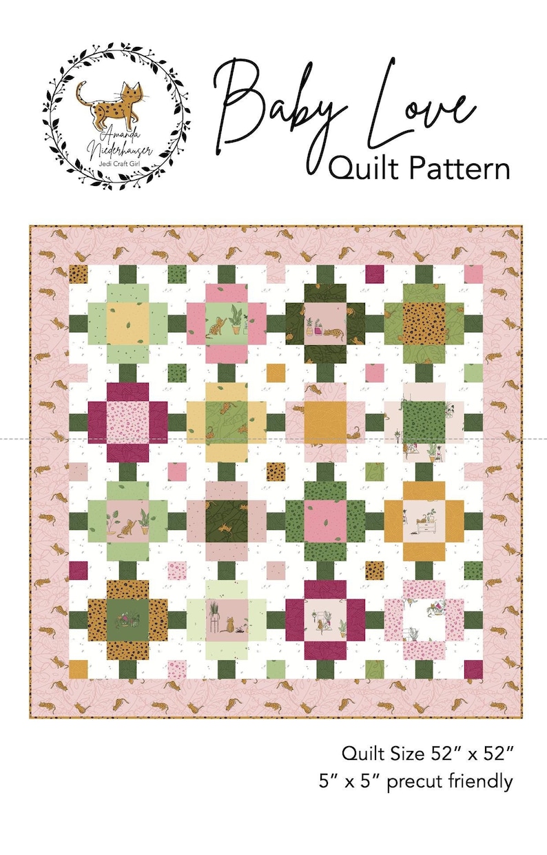 Baby Love Baby PDF Quilt Pattern - Etsy
