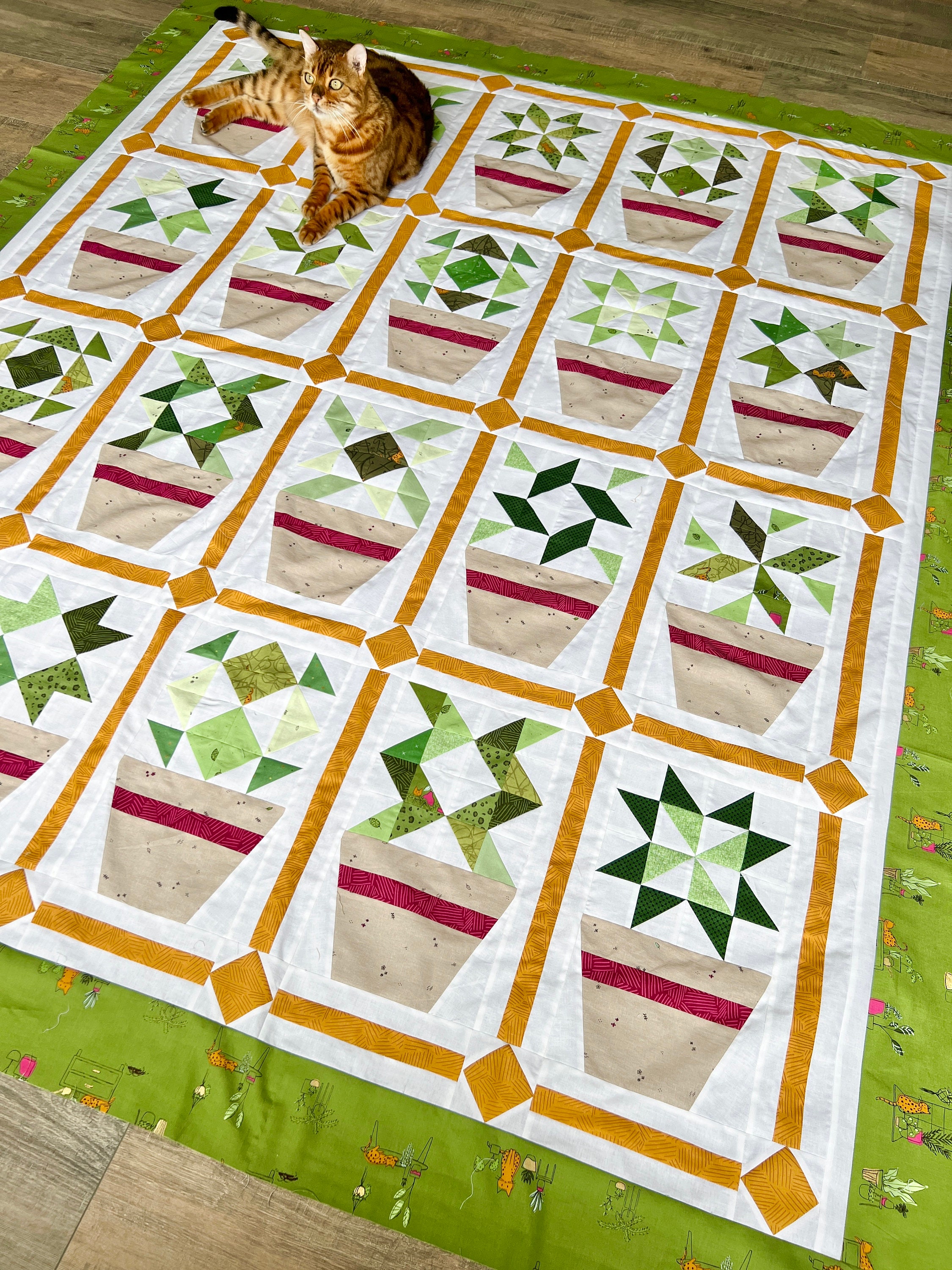 Plant Life Quilt Pattern PDF - Etsy