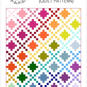 Rainy Day Quilt Pattern PAPER