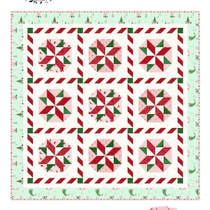 Peppermint Twirl PDF Quilt Pattern