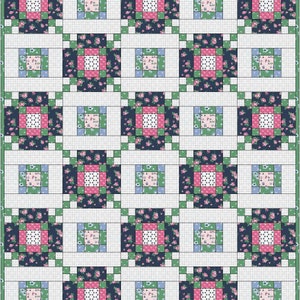 Across The Board Digital Quilt Pattern, PDF Quilt Pattern image 6