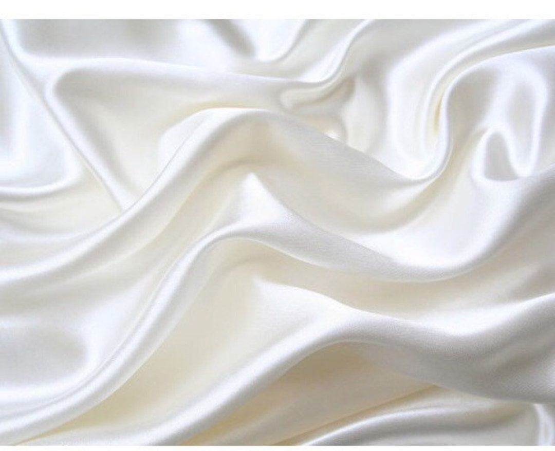 3 Yards White Satin Fabric White Satin Satin Fabric For Decoration Fabric For Bridal DressSatin op maat gesneden Etsy Nederland