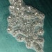 3 Rhinestone Appliqué ,Beaded Appliqué, Crystal Bridal Appliqué ,Clothing Appliqué Garter,Best Seller