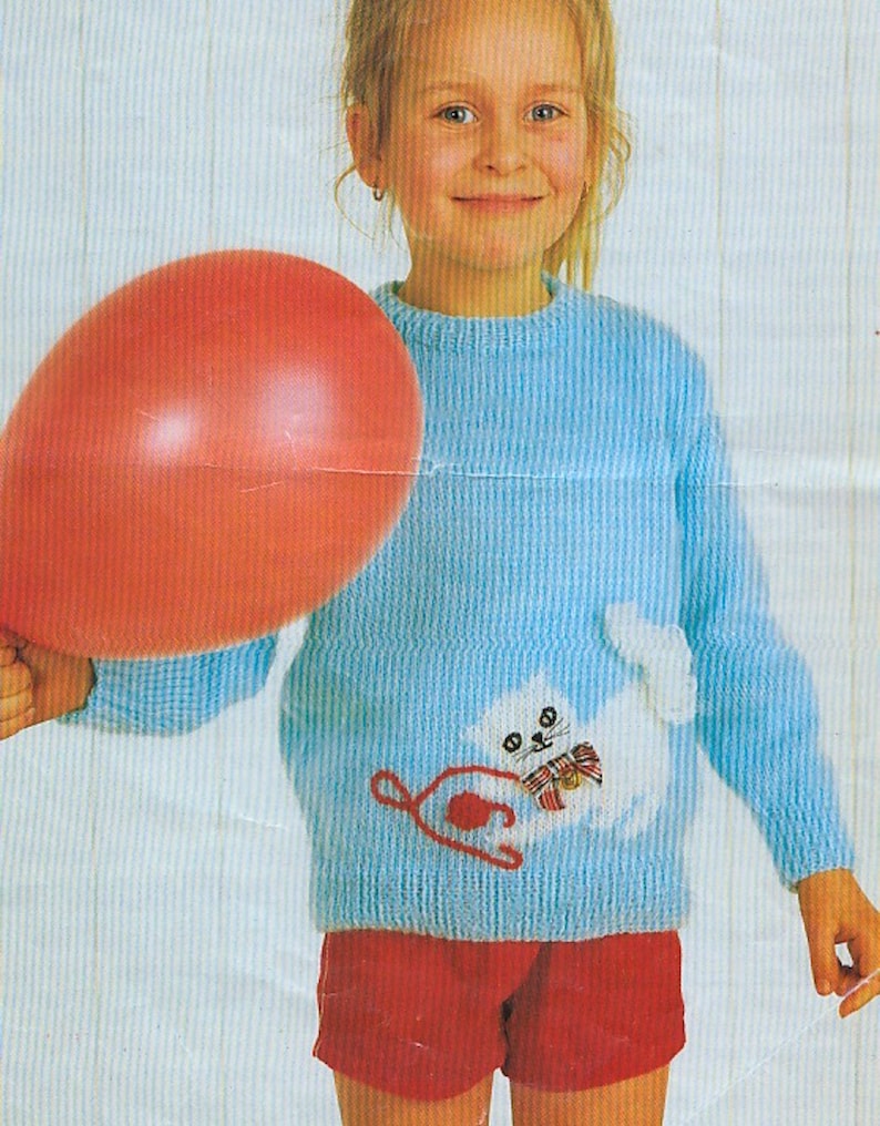 kitten sweater pattern