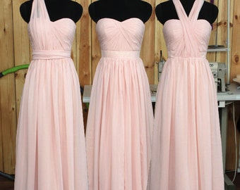 etsy burnt orange bridesmaid dress