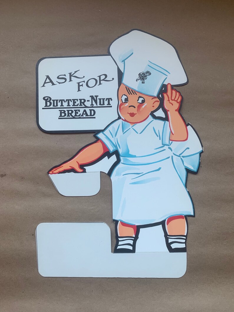 Standing Butternut Bread Sign Butternut Bread Bread Etsy