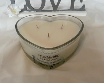 Valentine's Candles, Heart Cadles, Soy Candles, Valentine's Gift