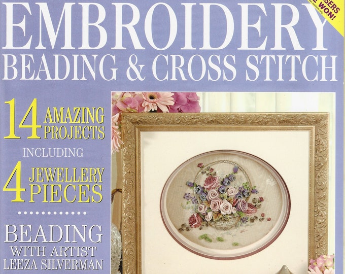 Embroidery & Cross Stitch Magazine select Issues Available Etsy