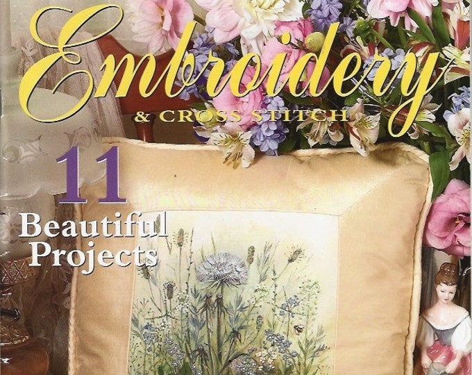 Embroidery & Cross Stitch Magazine select Issues Available Etsy