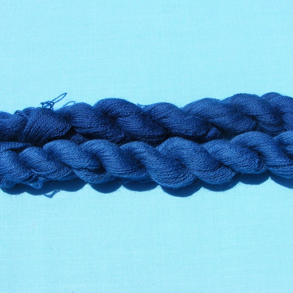 Appleton Crewel Wool Yarn - Shades of Sky Blue -180 yard each(2 hanks) for embroidery