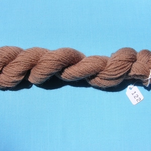 Appleton Tapestry Wool Yarn -  Light Terra Cotta 122 -60 yard each(1 hank) - needlepoint yarn