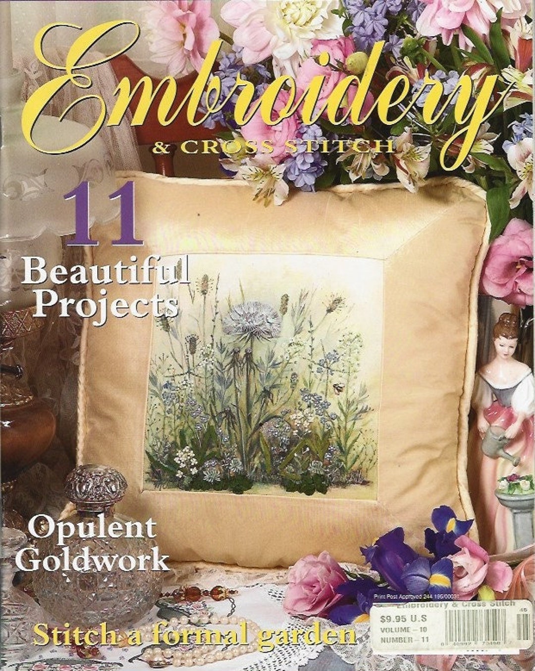Embroidery & Cross Stitch Magazine select Issues Available Etsy