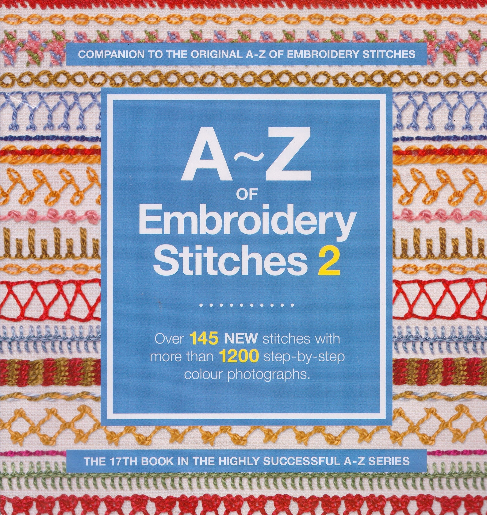 AZ Embroidery Stitches 2 Book 145 Stitches and Techniques Etsy