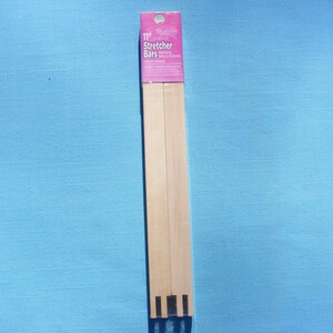 Epic Art Group Solid Wood Stretcher Bars For Canvas Art Or Needlepoint Artist Pack Of 24 Bars 24 Wide