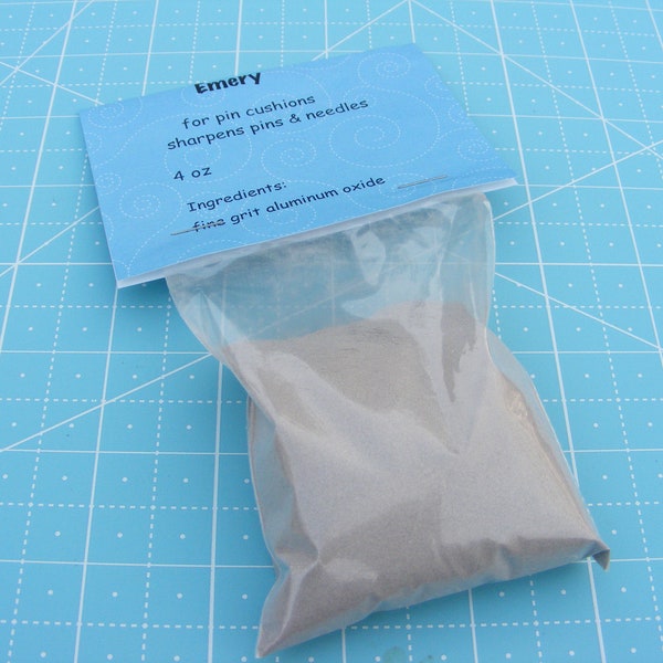 Emery for sharpening pins & needles (4 oz)