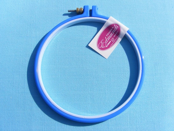 6 inch Embroidery Hoop - blue