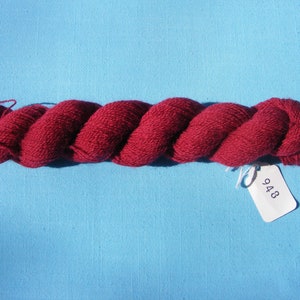 Appleton Crewel Wool Yarn - Dark Bright Rose Pink 948-180 yards (1 hank) for embroidery or needlepoint