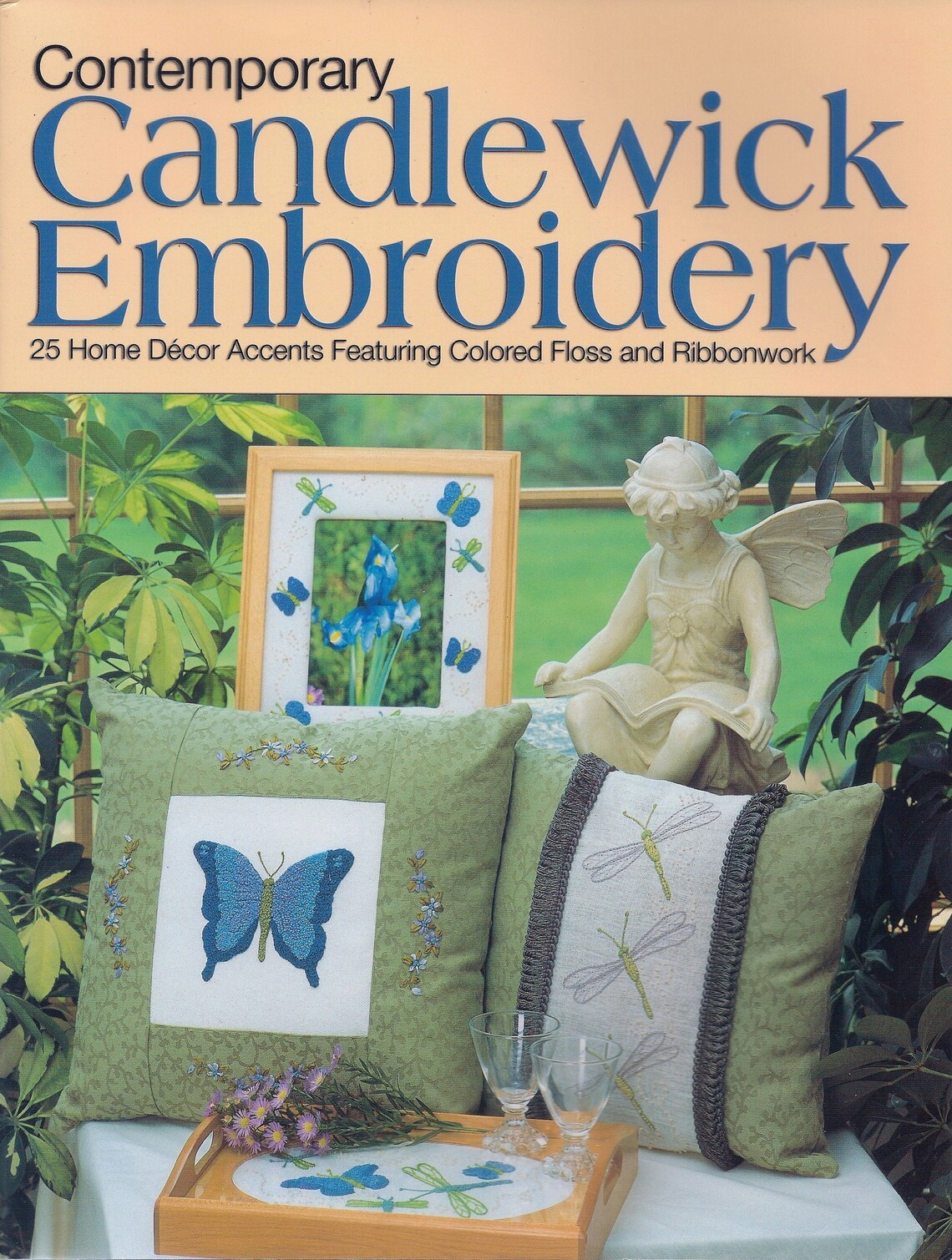 Candlewicking Embroidery Book Contemporary 25 Pattern Etsy