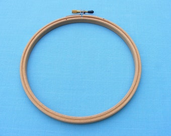 Wood Embroidery Hoop -6" dia, 3/8" thick