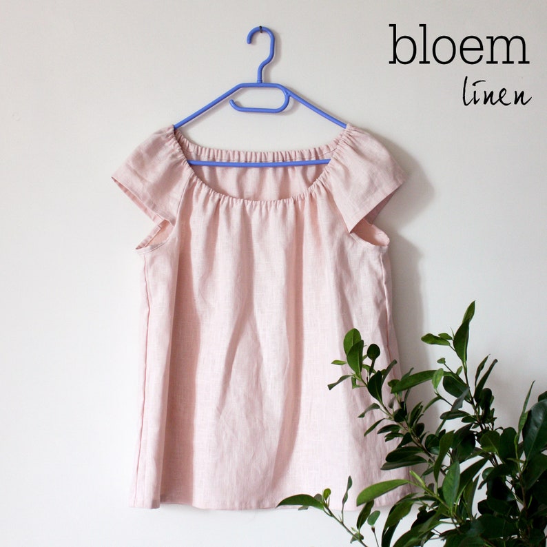 Sewing Pattern for a Summer Top Instant PDF Download - Etsy Canada