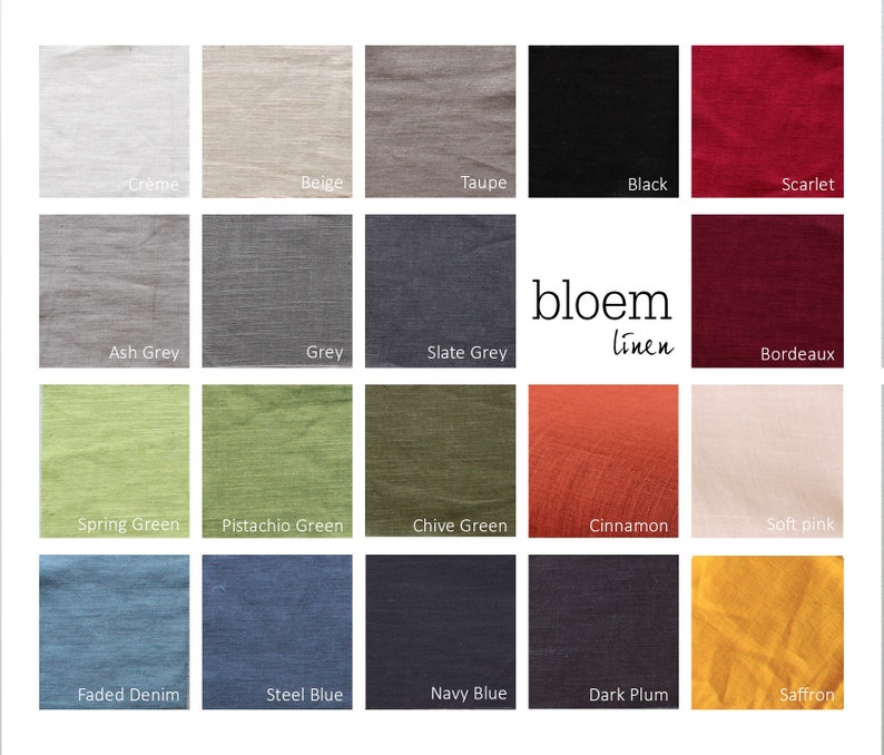 Eco friendly linen Linen A-line skirt Knee length skirt