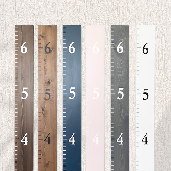 3D Personalized Growth Chart | Wood Growth Chart