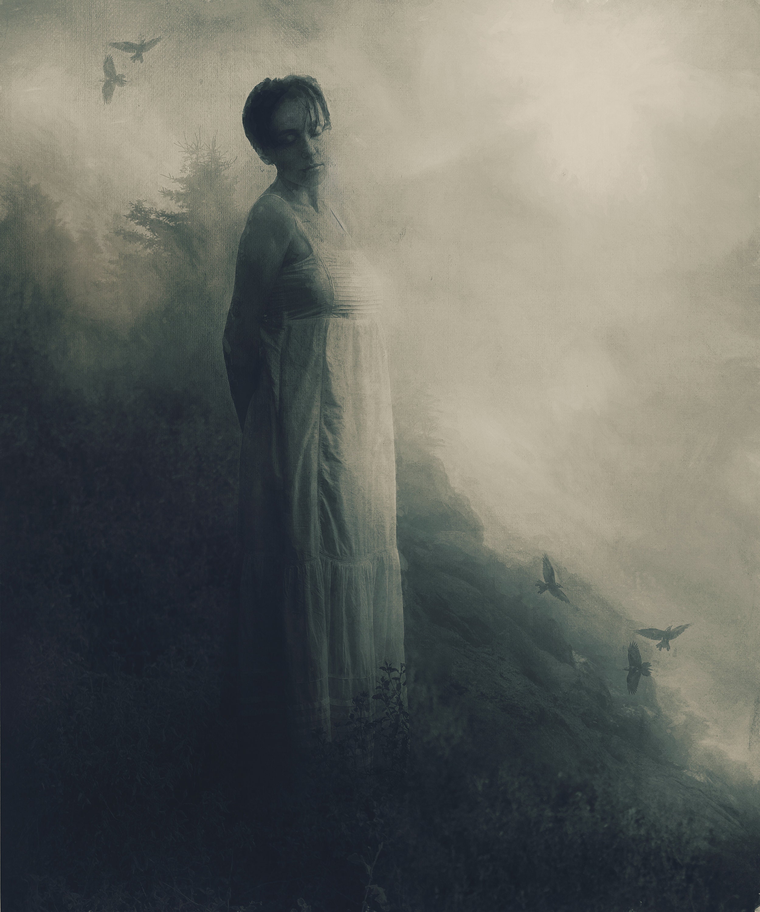 Bernie Tuffs Spring Has Sprung Overlays, Greyscale, Printable, Blend ...