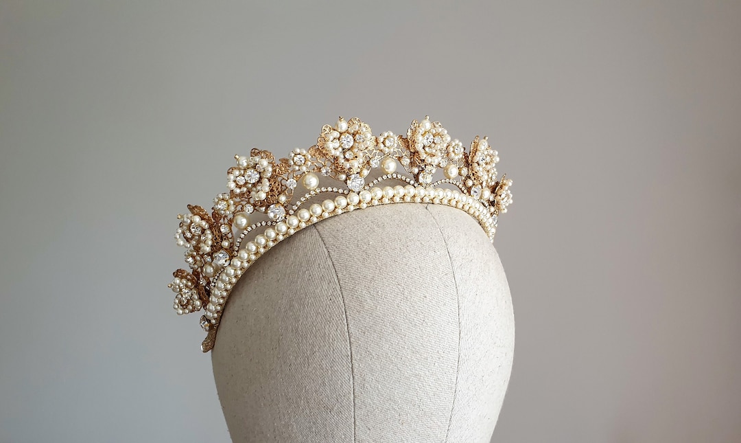 【Meadow Flower】Gold Tiara / 2-5y fit=scale-down,w=1200