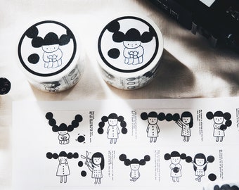 Hair Story - Washi Tape