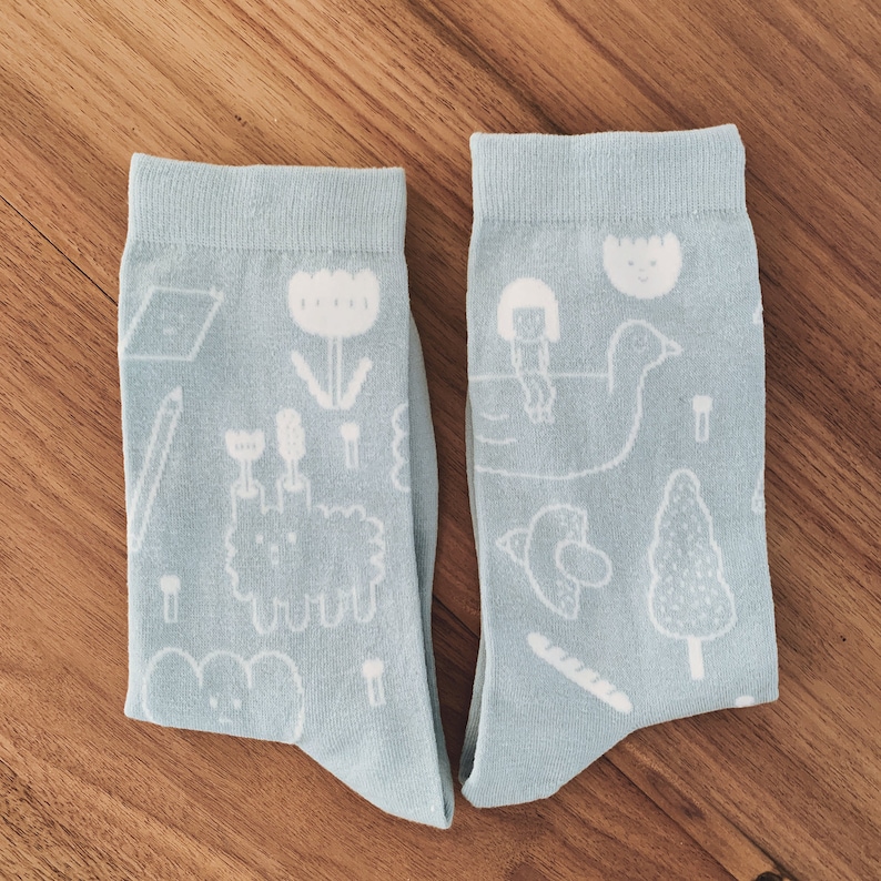 Daydream Lake Yohand Socks image 1