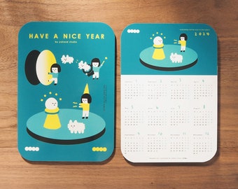 2024 Calendar Plastic Sheet, Calendar Writing Mat