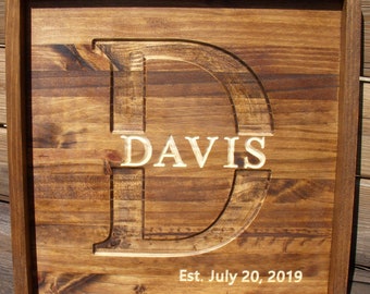 Initial Wall Decor - Etsy