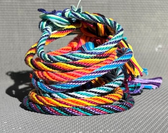 Loom Woven Friendship Bracelet - Four Color