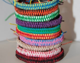 Wrapped Hemp Friendship Bracelet