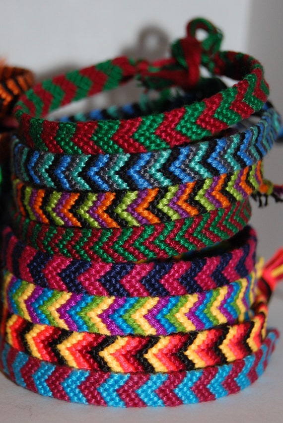 chevron tutorial ☺️ . . . . . . . . . . . . . #fyp #embroidery #embroi... |  Bracelets | TikTok