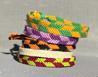 Block Chevron Friendship Bracelet