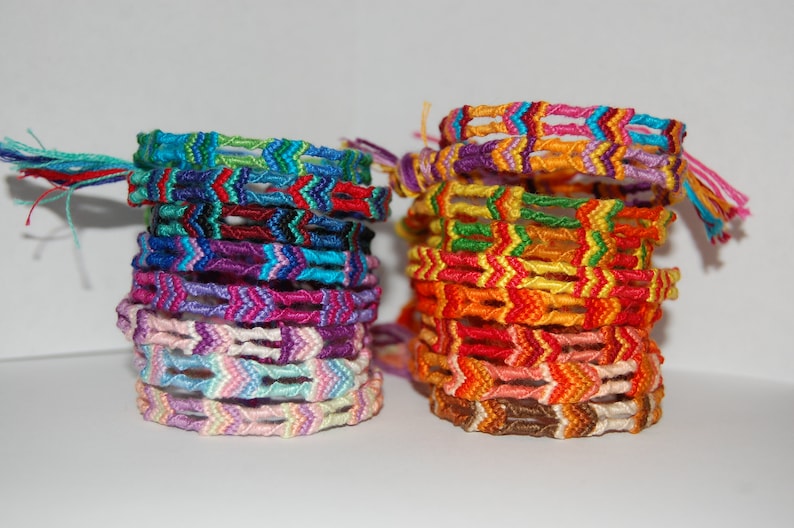 Broken Ladder Friendship Bracelet Etsy