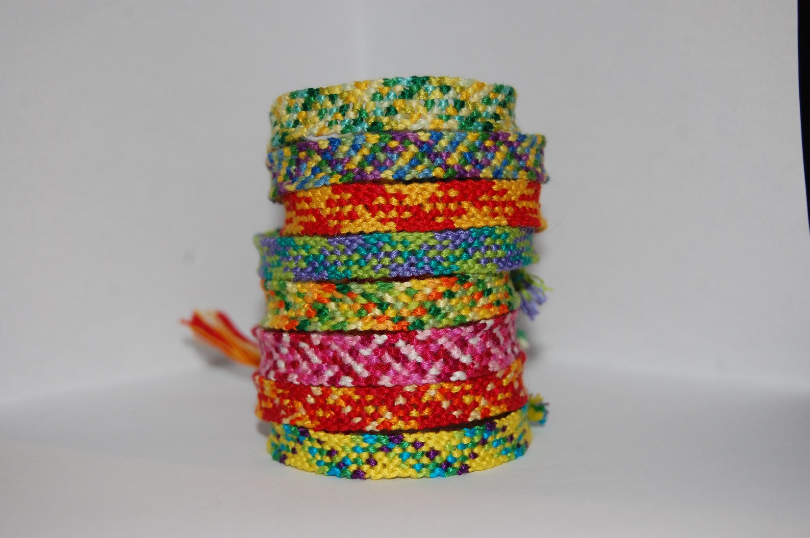 Rag Rug Friendship Bracelets Etsy