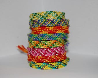 Rag Rug Friendship Bracelets