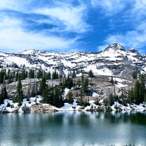 Utah - Lake Louise Mountain Reflection | 8x10 Photo Print