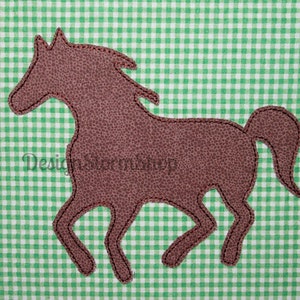 Horse Applique Design/Machine Embroidery Farm Animal/Pony Applique/Silhouette/Instant Digital Download File