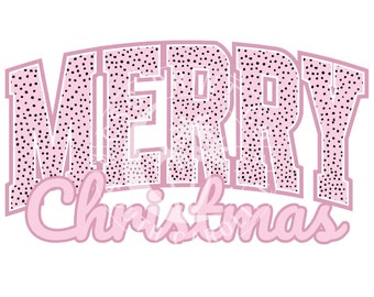 Merry Preppy Christmas- Coquette Christmas- Preppy Coquette Southern Christmas- Pastel Christmas- Pink Christmas- Christmas DTF Digital File