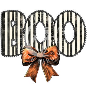 May include: A Halloween-themed graphic with the word "BOO" in black and white striped letters, outlined with black lace. An orange bow is centered below the letters. The text "SOUTH CAROLINA" is visible on the bow.