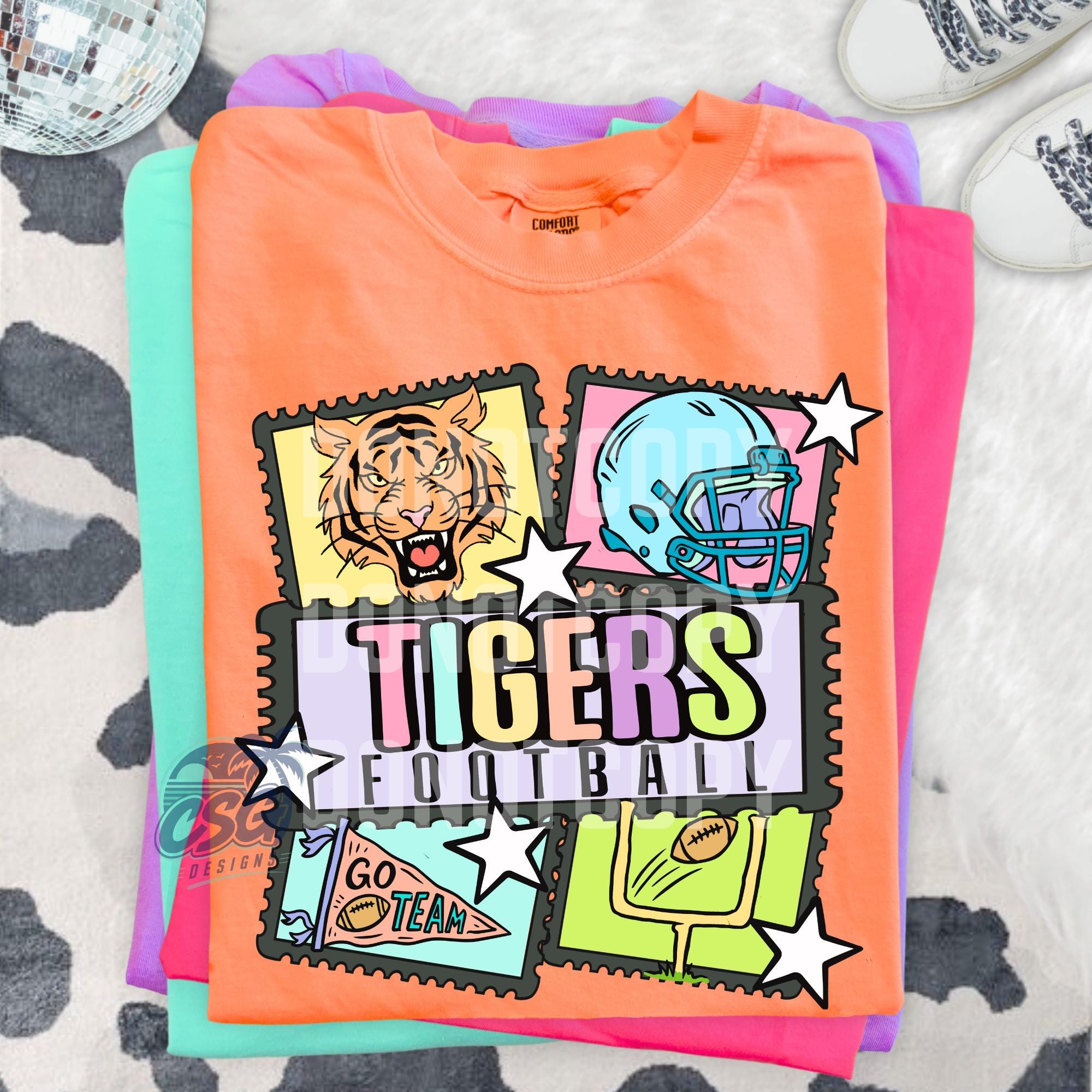 Tiger Cheerleader Uniform - Etsy