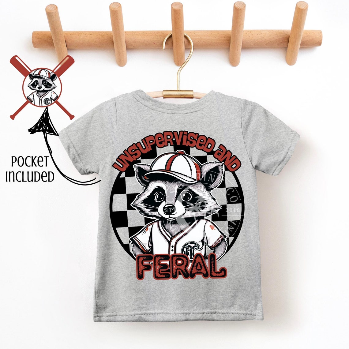 Unsupervised Feral Ballpark Sibling Raccoon Baseball Tball Kid Ball ...
