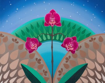 Phalaenopsis Triumvarate fine art print