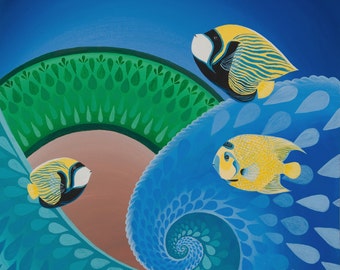 Angelfish fine art print