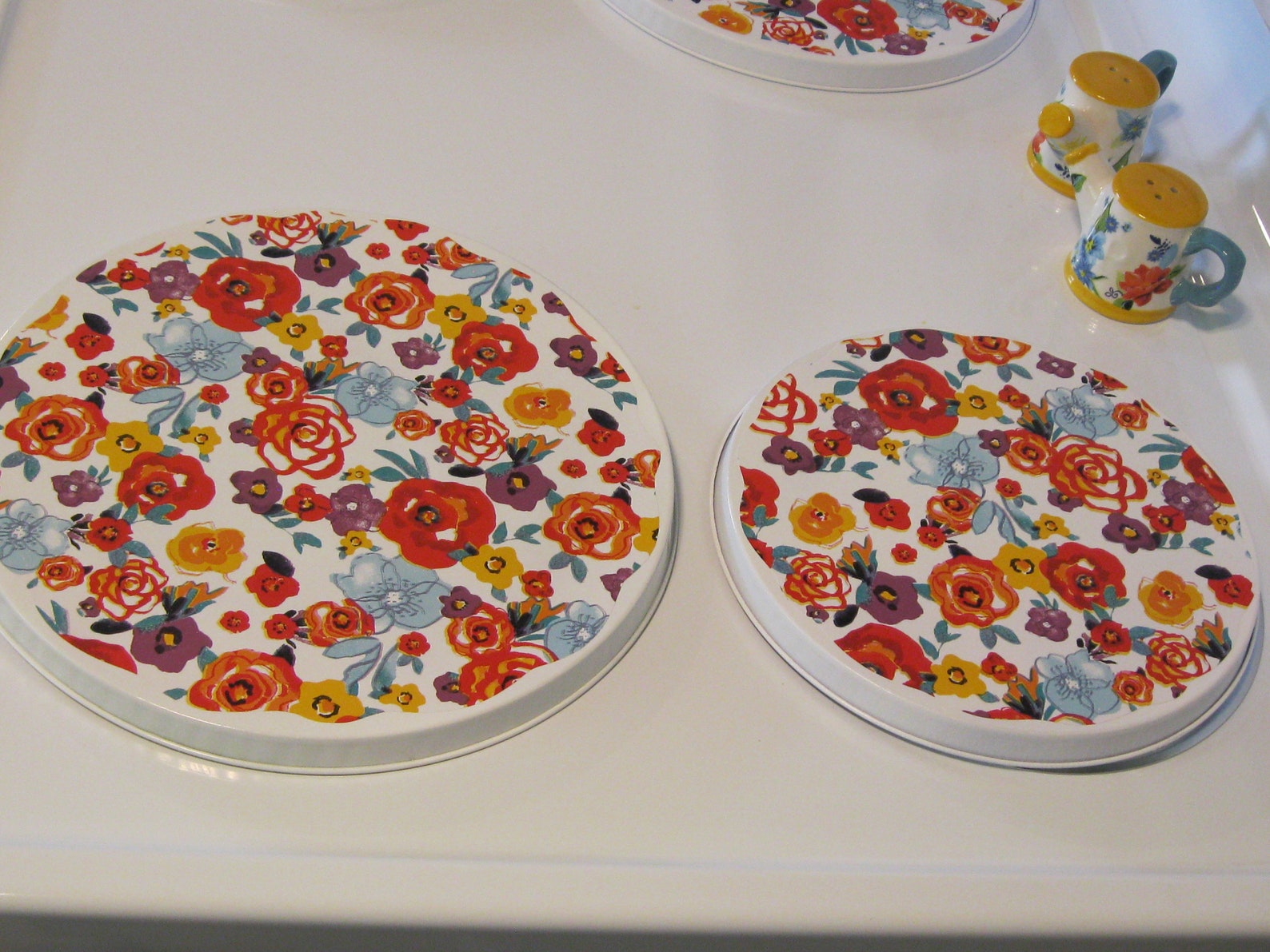 Handcrafted Pioneer Woman laminate electric stove burner Etsy