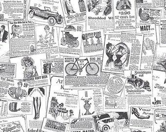 Newspaper Wallpaper Etsy