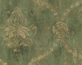 Antique Wallpaper Etsy Antique Wallpaper Etsy